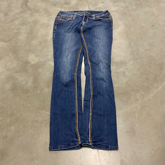 LC Lauren Conrad Denim - LC Lauren Conrad Bootcut Jeans Women Size 7 Medium Wash Stretch Denim